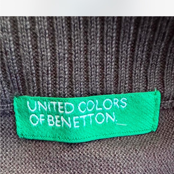 United Colors of Benetton Dancer Shoulder Cardigan Brown - Picture 5 of 5